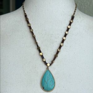 Lucky Brand boho inspired necklace